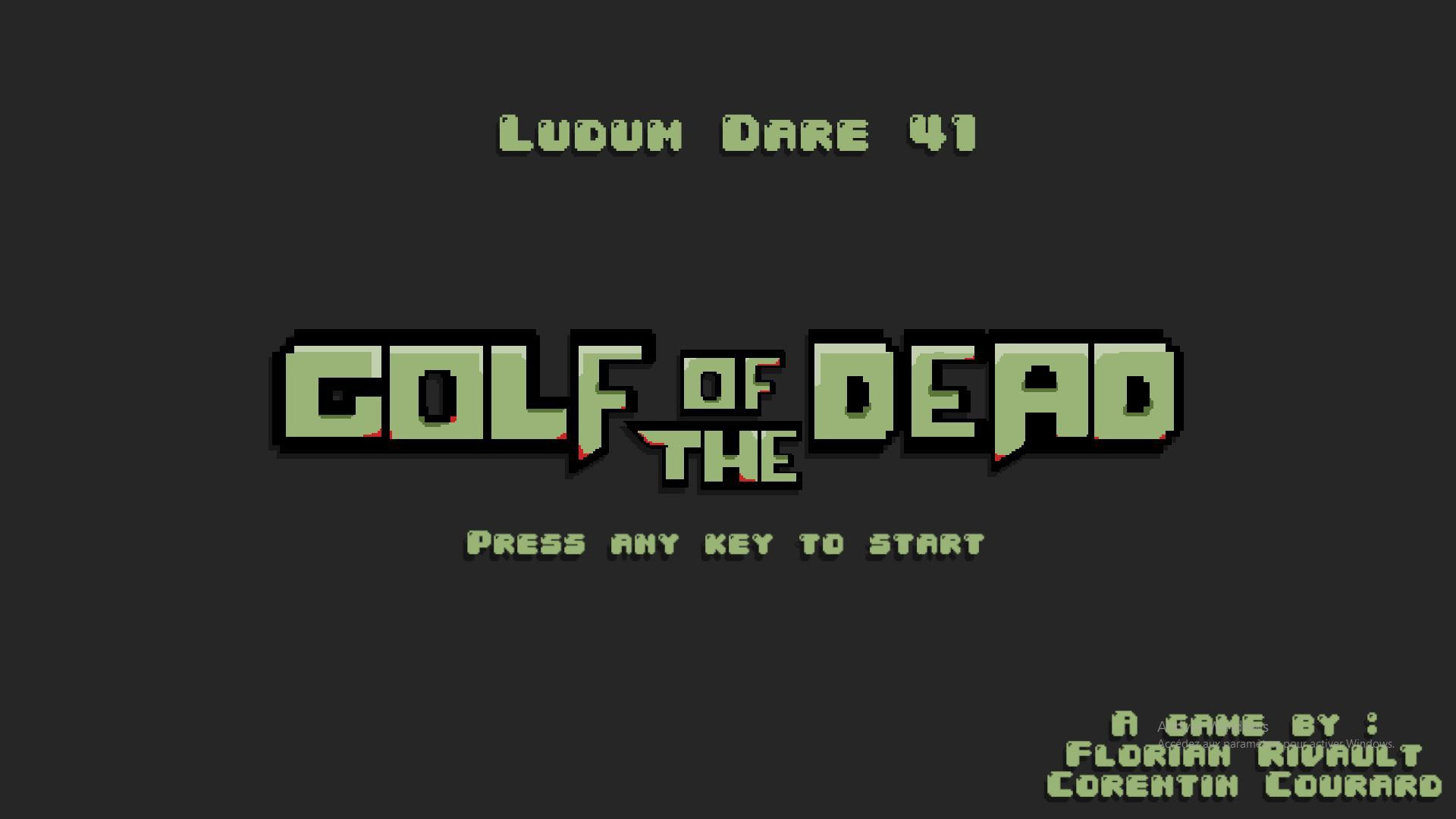 Golf Of The Dead (itch) - кадр 1