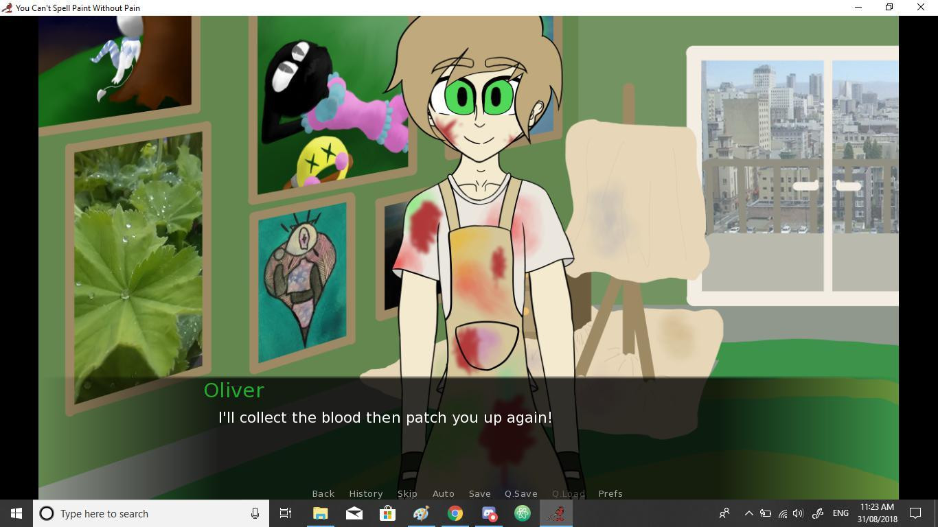 You Can't Spell Paint Without Pain (itch) - кадр 3