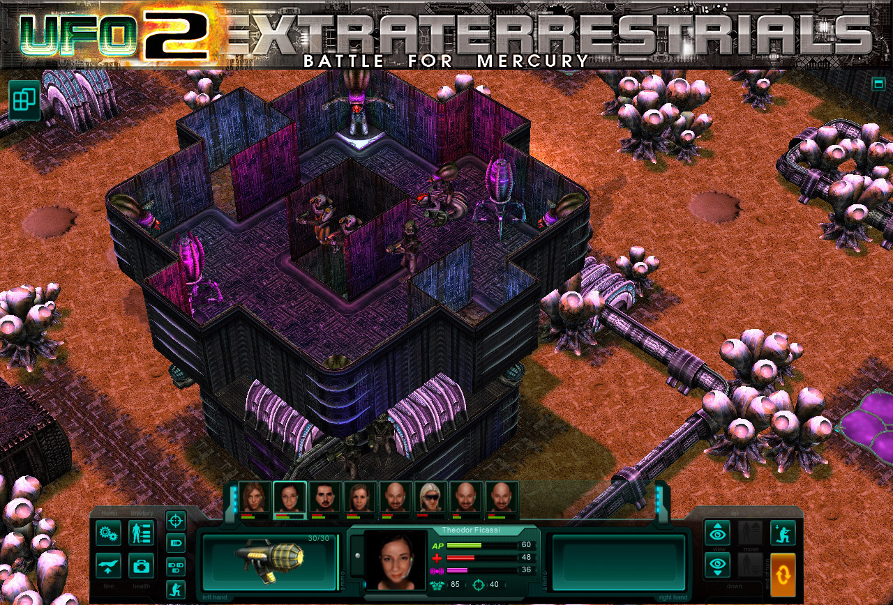 UFO2Extraterrestrials: Battle for Mercury - кадр 8