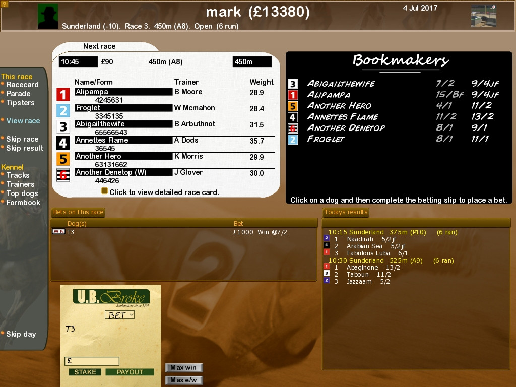 Greyhound Manager 2 Rebooted - кадр 6
