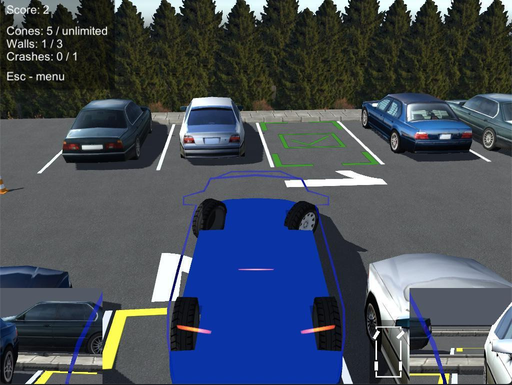 Parking simulator (rpt11) (itch) - кадр 3