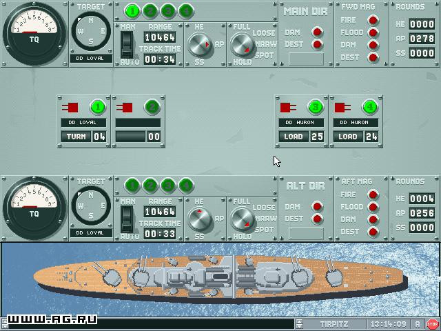 Great Naval Battles, Vol. 4: Burning Steel, 1939-1942 - кадр 10