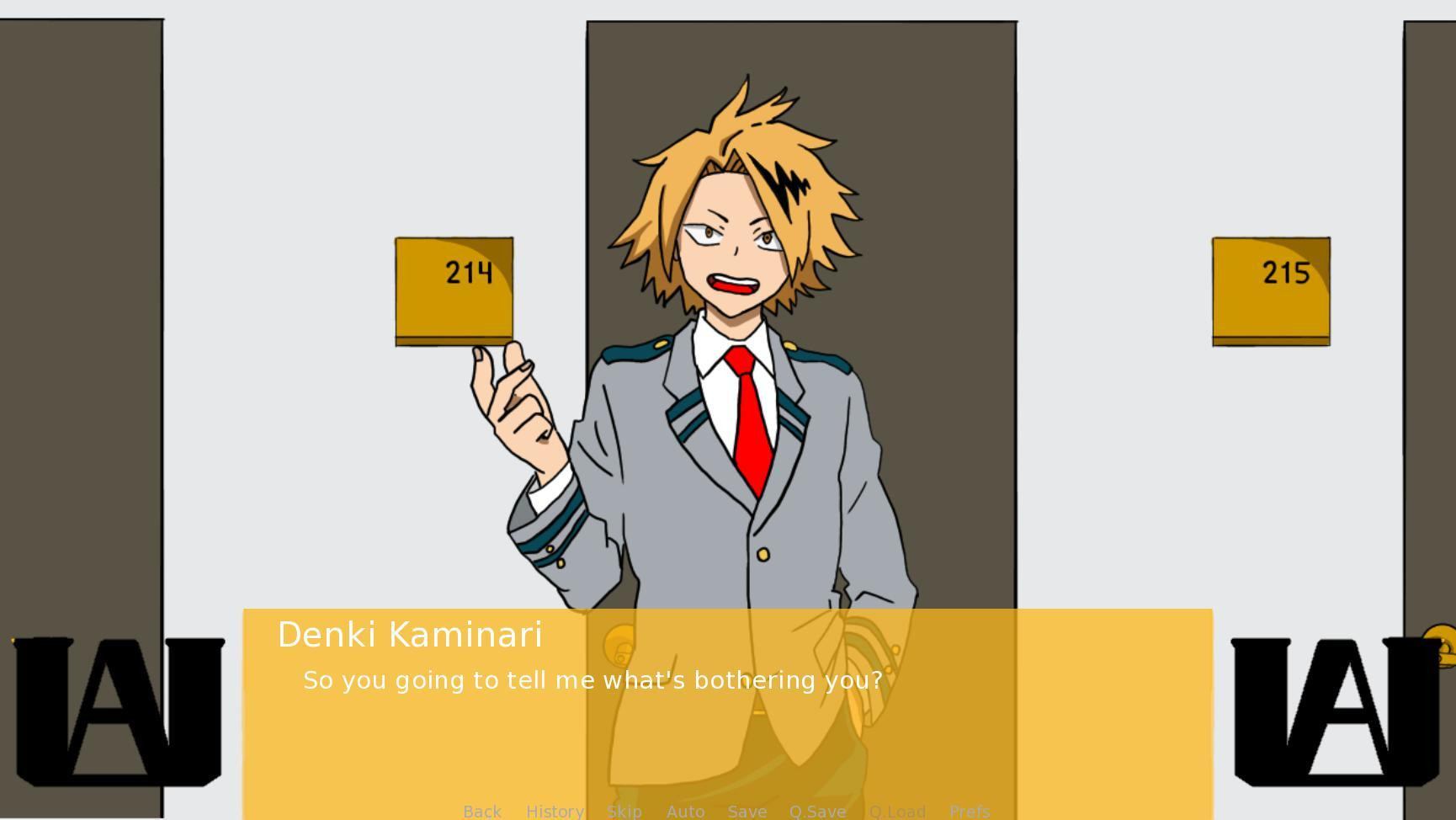 BNHA/MHA Valentines Dating Sim (itch) - кадр 6