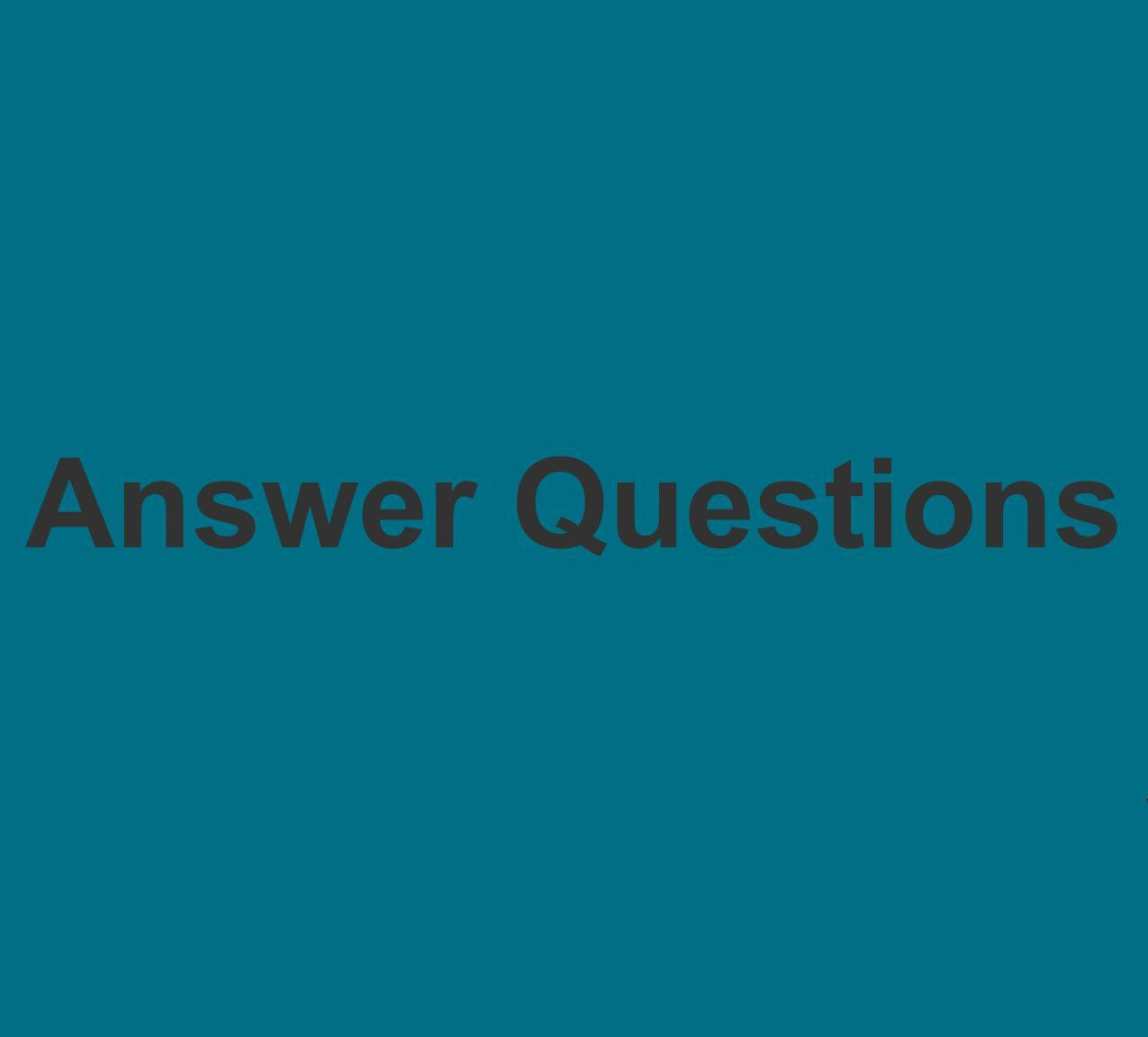 Answer Questions (itch) - кадр 1