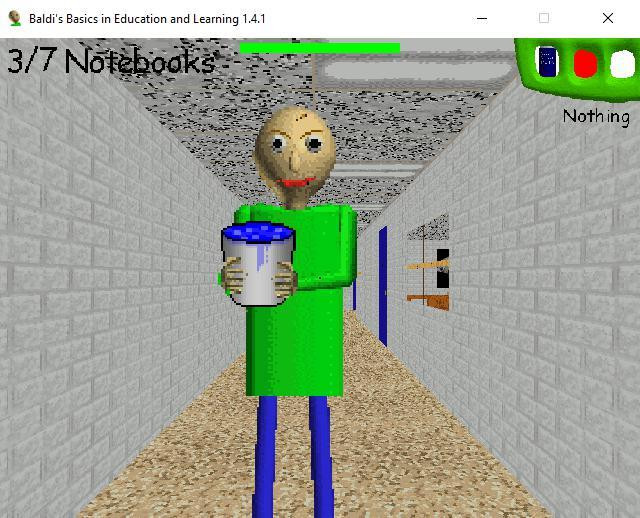 Baldi's Basics - Ice Bucket Challenge Edition! (itch) - кадр 1