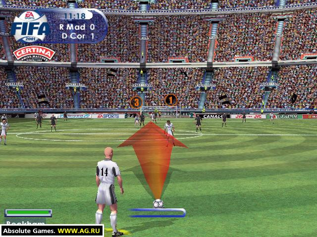 FIFA 2001 - кадр 8