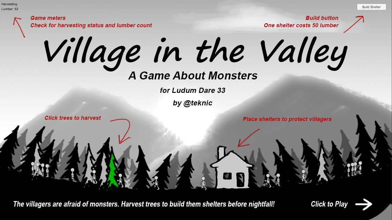 Village in the Valley (itch) - кадр 1