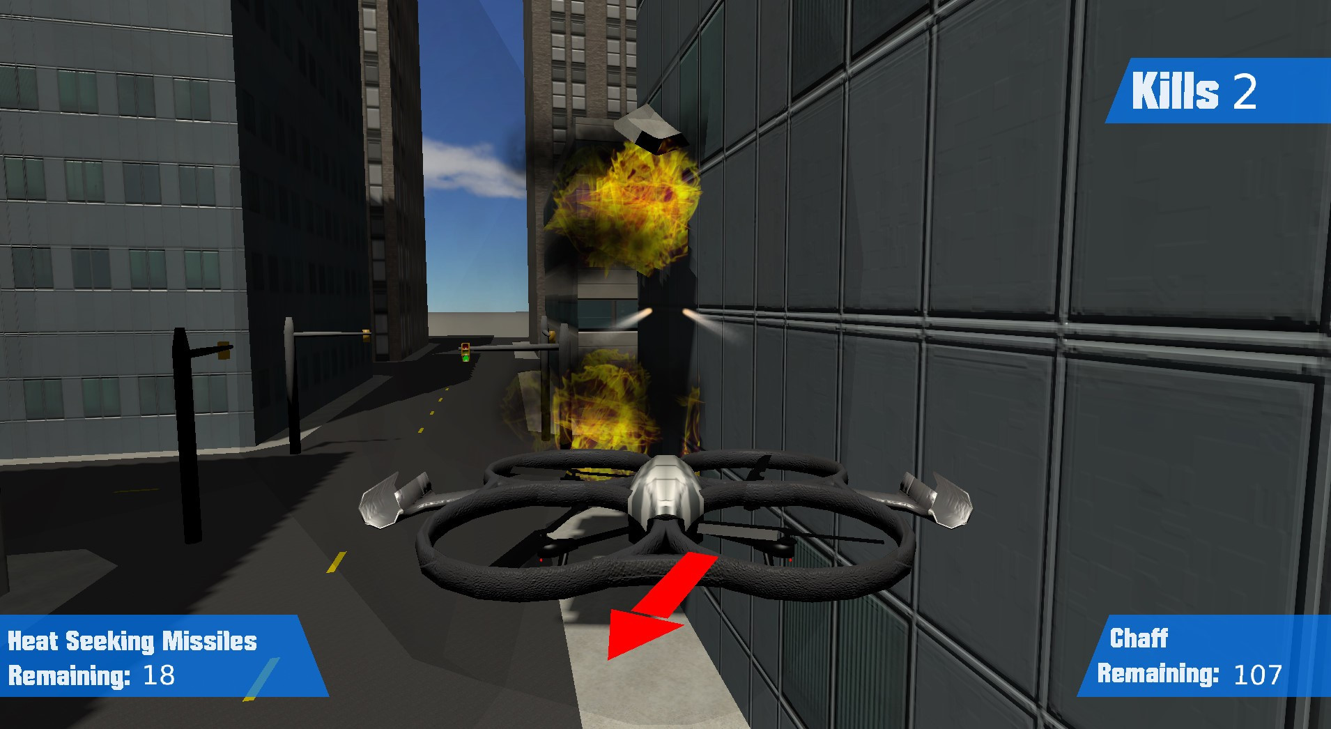 AR Drone Simulator (itch) - кадр 6