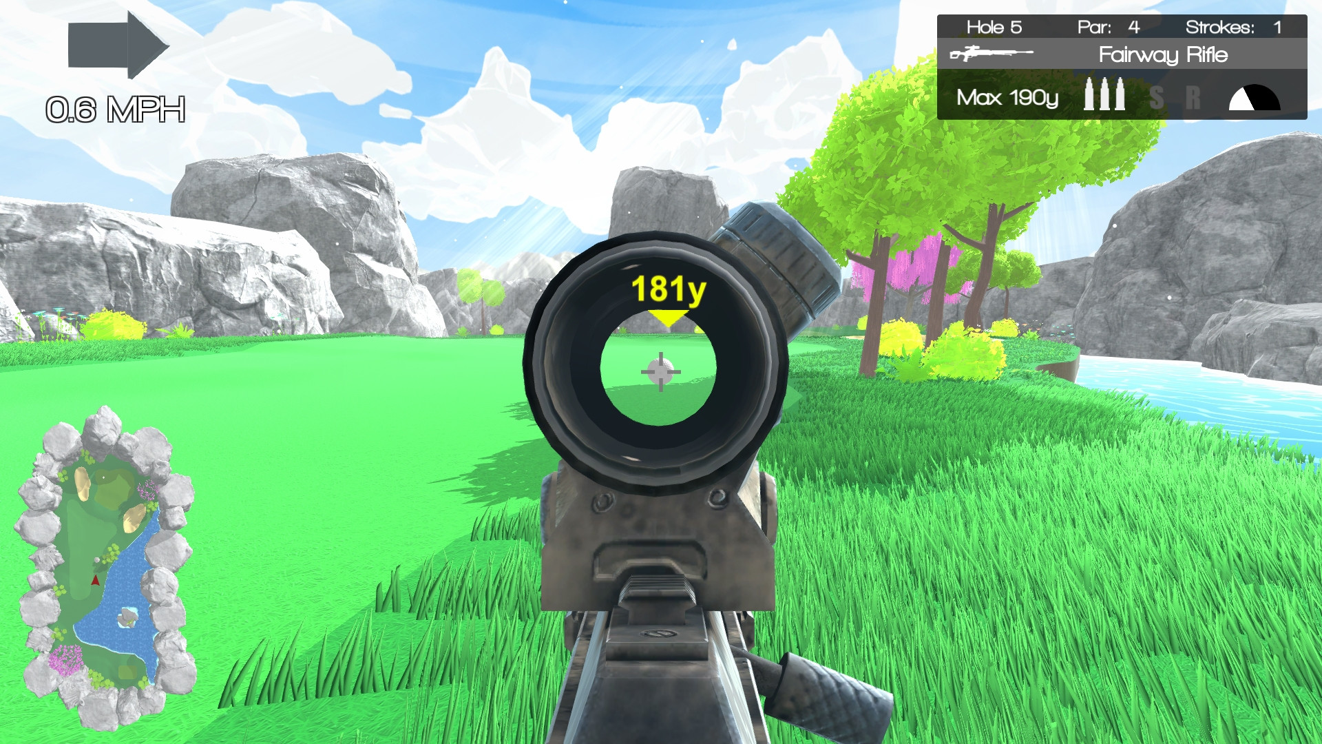 Nice Shot! The Gun Golfing Game - кадр 9