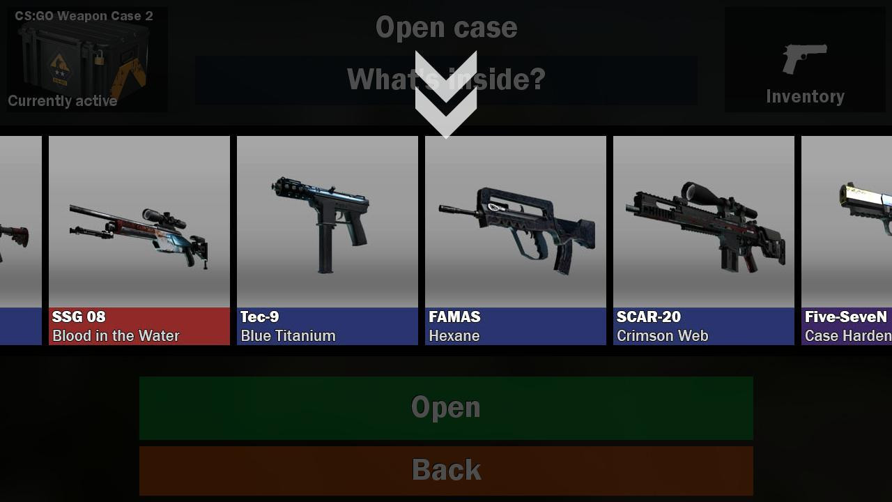 Weapon Case Opening for CS:GO (itch) - кадр 8
