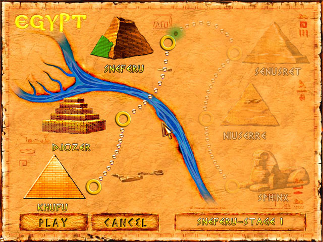 Brickshooter Egypt - кадр 3