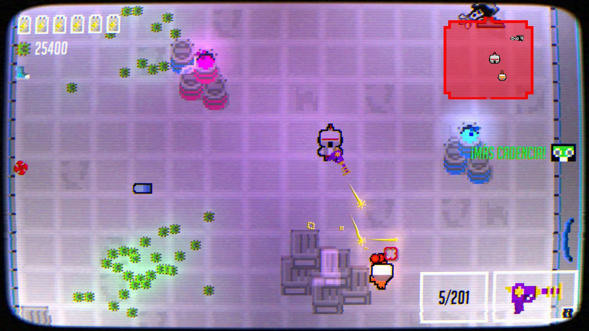Super Pixel Robot Rampage (itch) - кадр 4