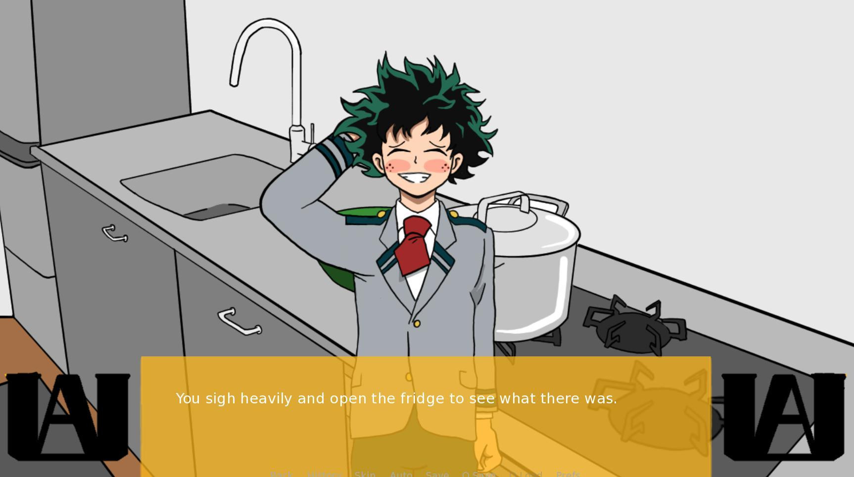 BNHA/MHA Valentines Dating Sim (itch) - кадр 7