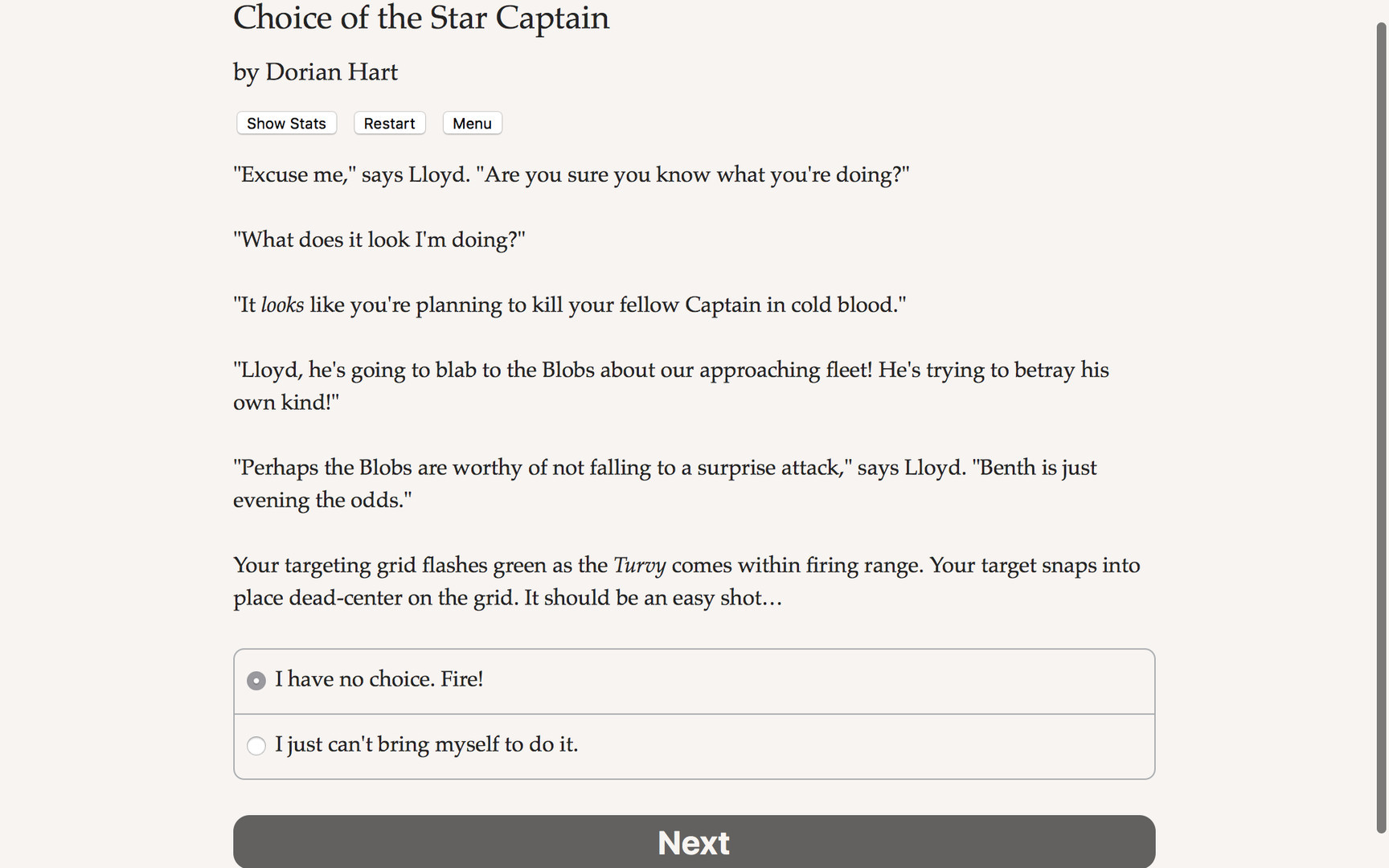 Choice of the Star Captain - кадр 5