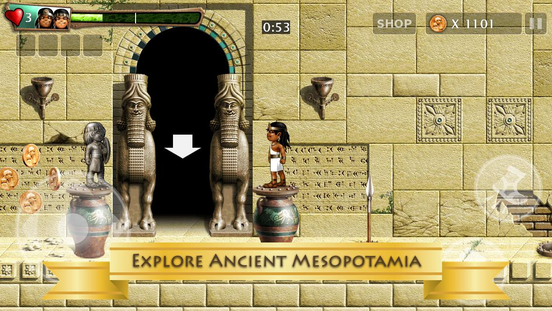 Babylonian Twins Platform Game - кадр 10