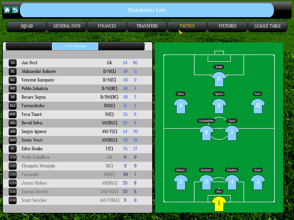Global Soccer Manager - кадр 10