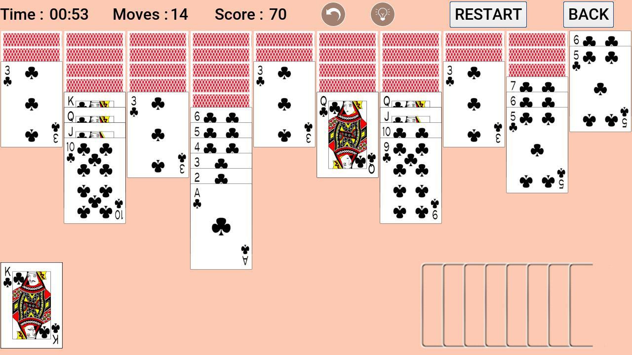 Spider Solitaire (itch) - кадр 8