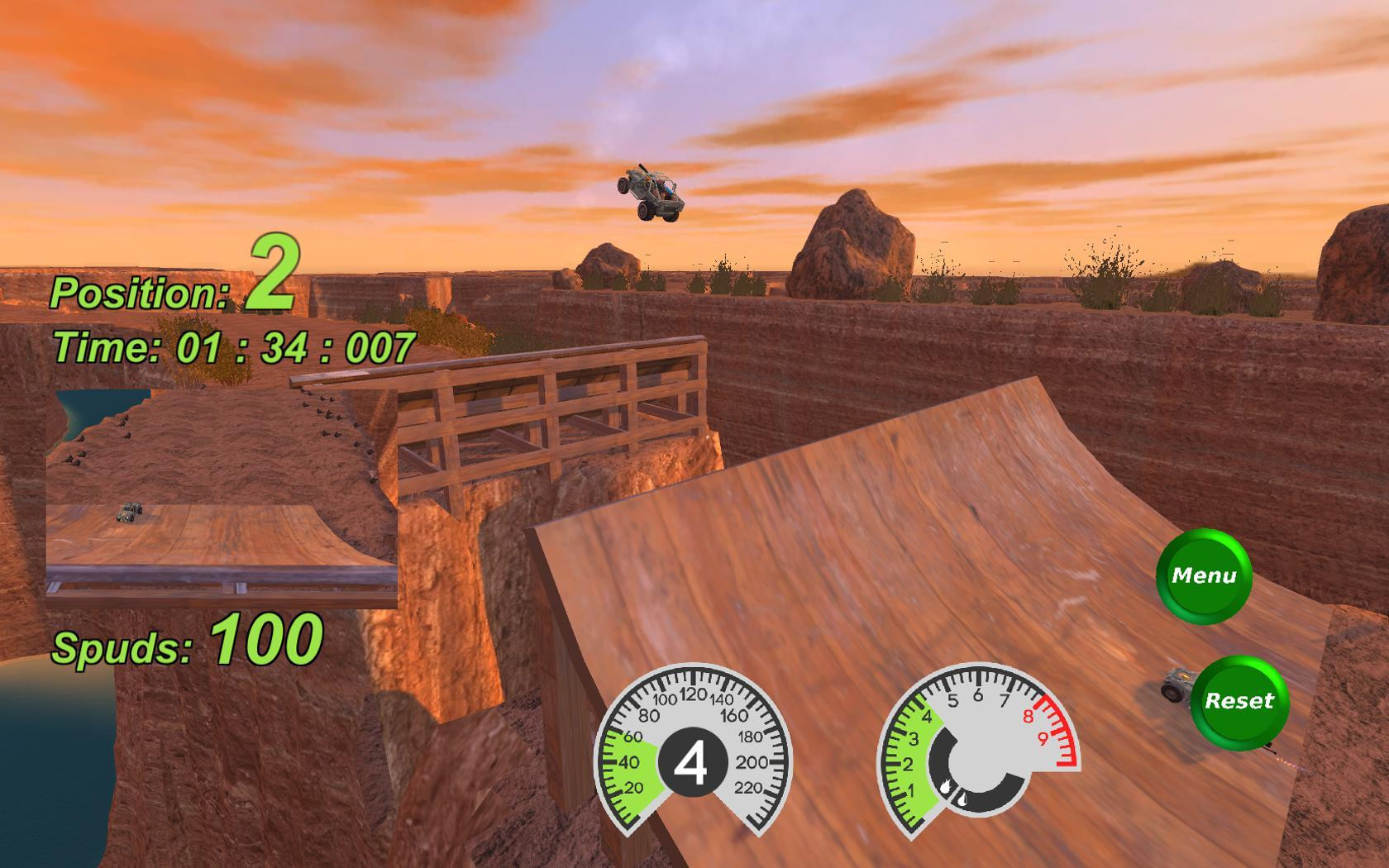 Hunter Nacho: Desert Death Race (itch) - кадр 12