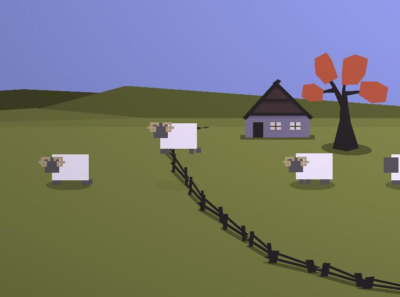 Ten Sheep equal Ten Jumps (itch) - кадр 4