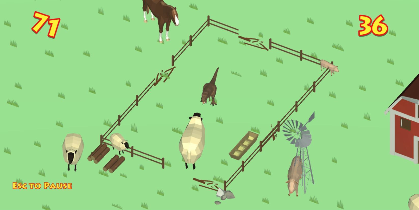 Hangry Farmersaurus-Rex (itch) - кадр 8