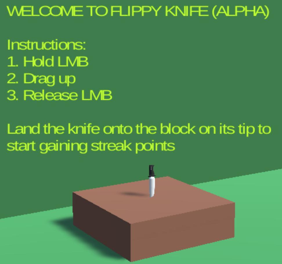 Flippy Knife Practice (itch) - кадр 1
