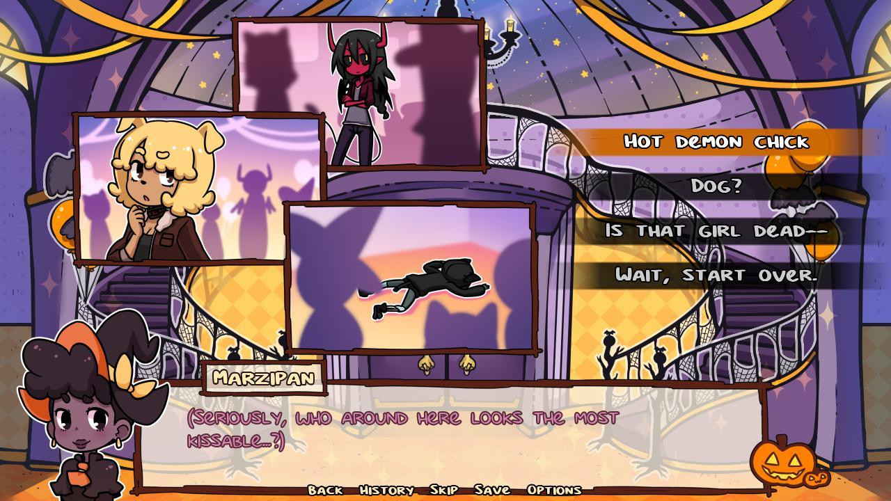 First Kiss at a Spooky Soiree (itch) - кадр 8