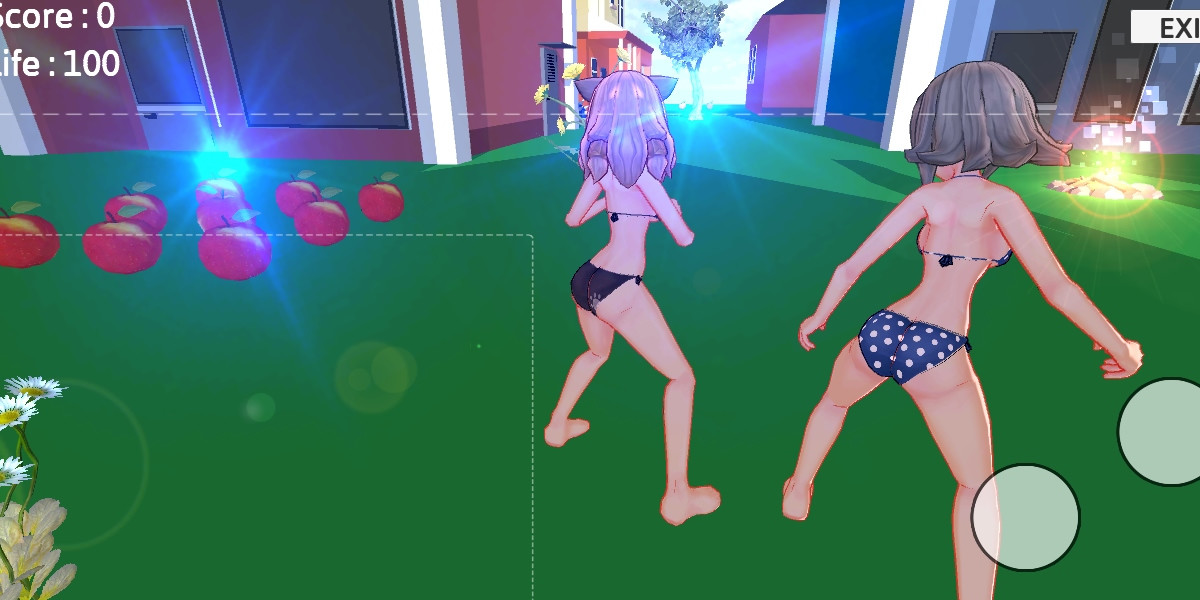 Anime Girls X Battleground: Free Fire Balls 3D Brawl Stars (itch) - кадр 3