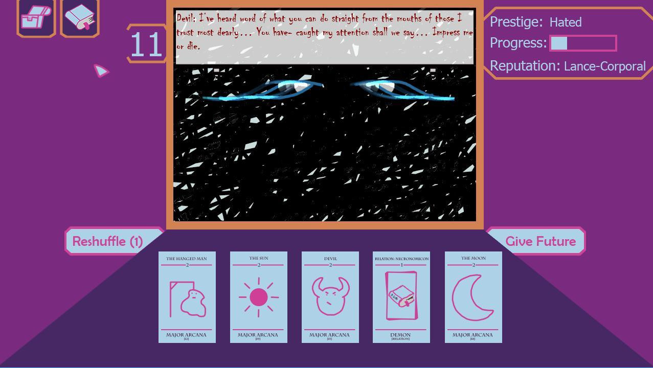 Tarot Future (itch) - кадр 4