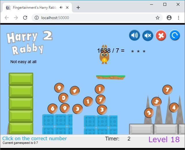 HarryRabby2 Large Numbers divide by odd numbers FREE (itch) - кадр 5