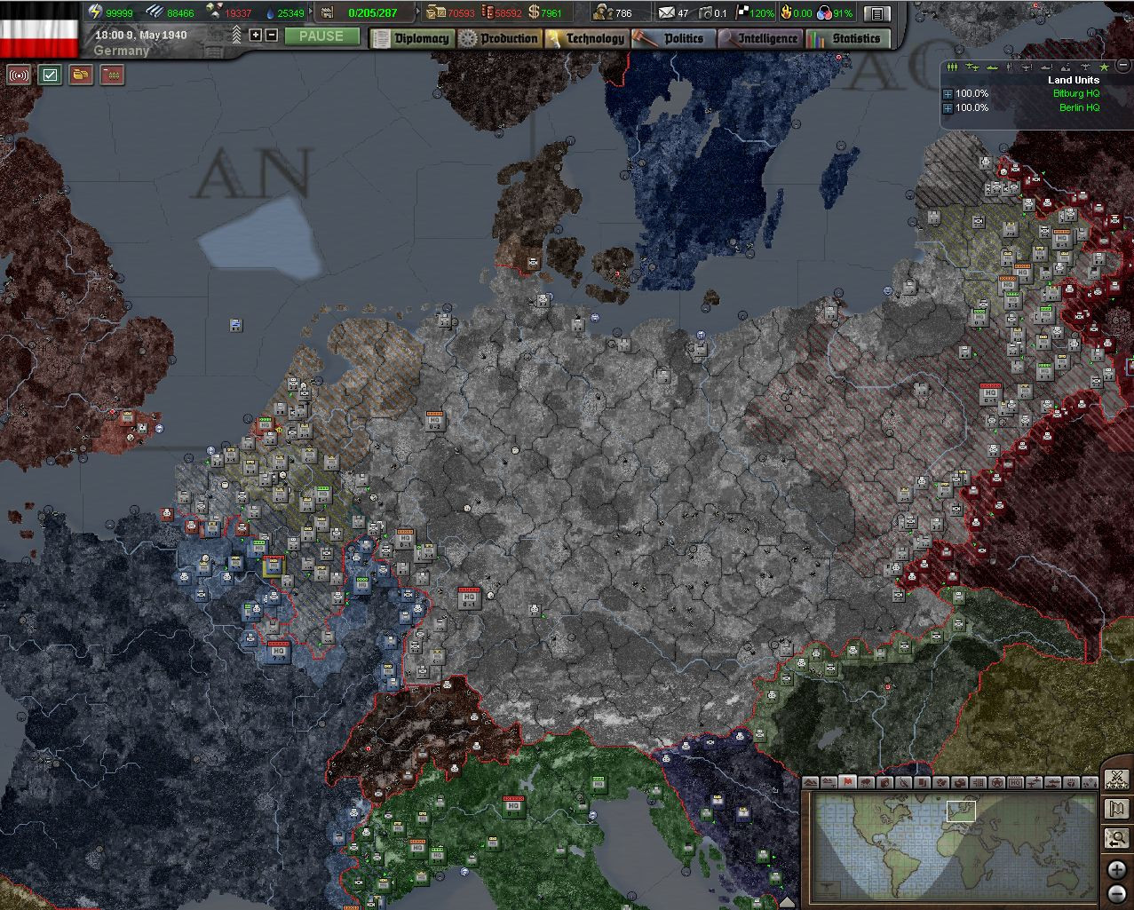 Hearts of Iron III: Dies Irae Götterdämmerung - кадр 10