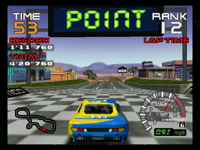 Ridge Racer 64 - кадр 8