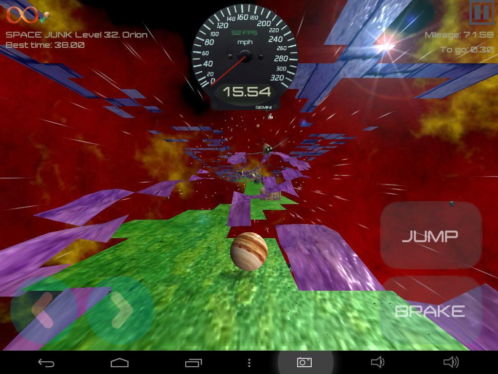 Trailbreaker Rolling Sky Ball - Manic Bowling in the Stars (itch) - кадр 12