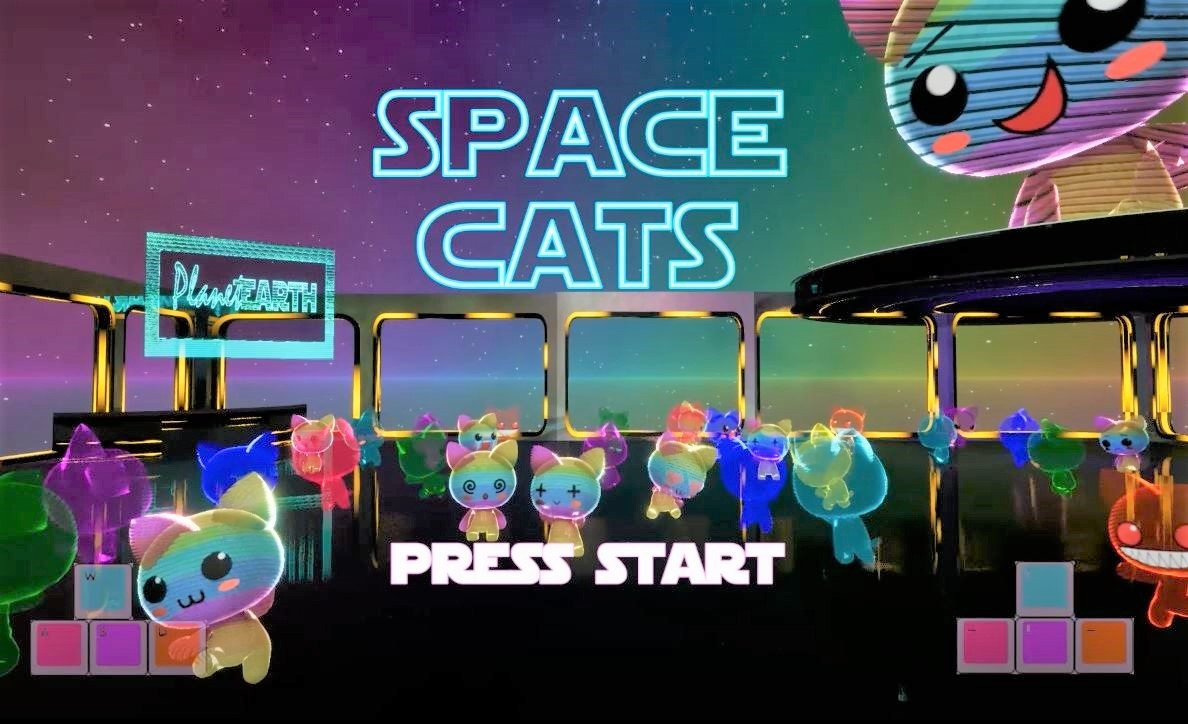 Space Cats: Dance Invasion (itch) - кадр 2