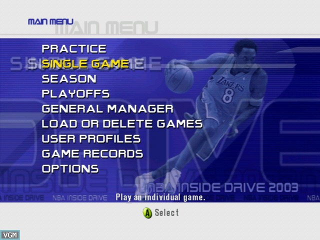 NBA Inside Drive 2003 - кадр 4