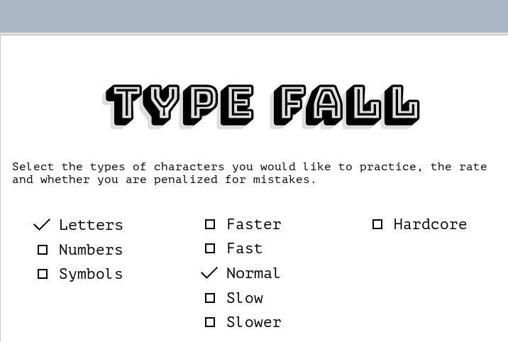 Type Fall (itch) - кадр 3