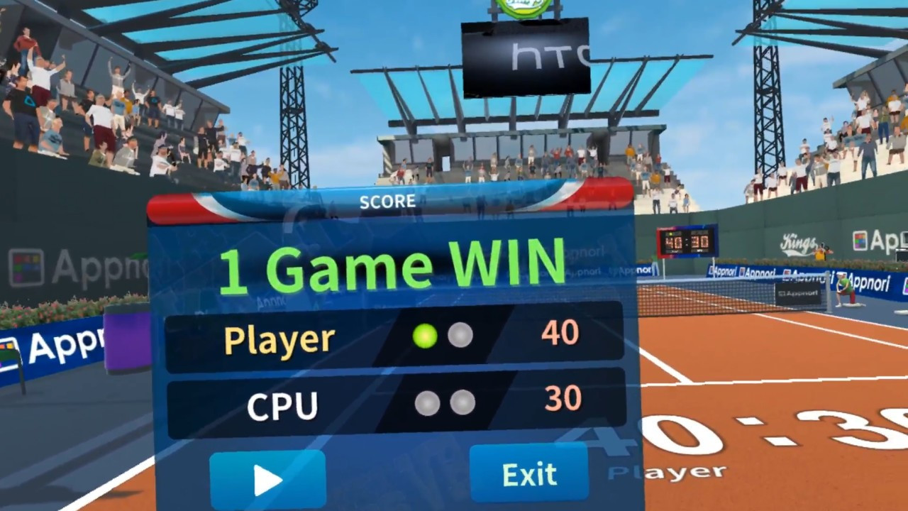 Tennis Kings VR - кадр 6