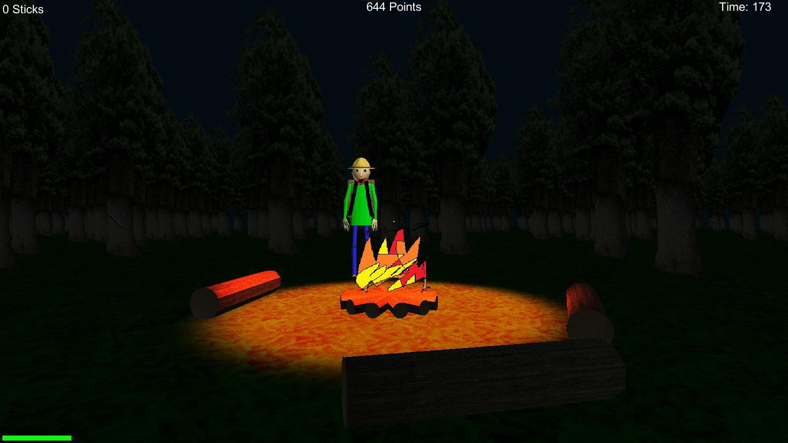 Baldi's Basics - Field Trip demo: Camping (itch) - кадр 3