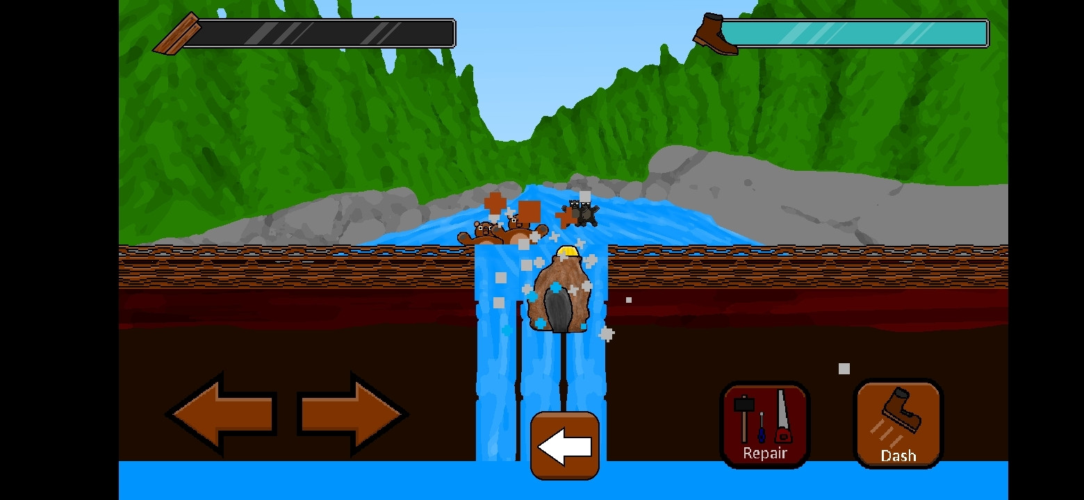 The Beaver Hero (GlobalGameJam Edition) (itch) - кадр 6