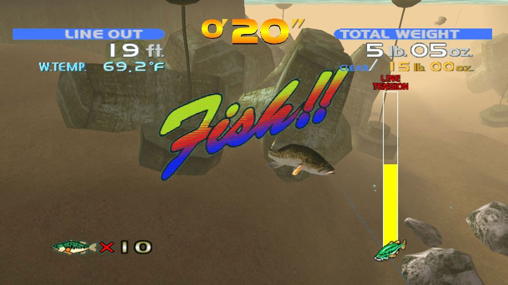 Sega Bass Fishing - кадр 11