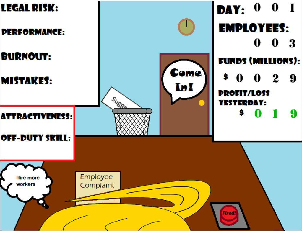You're Fired! (melancholybutterfly) (itch) - кадр 5