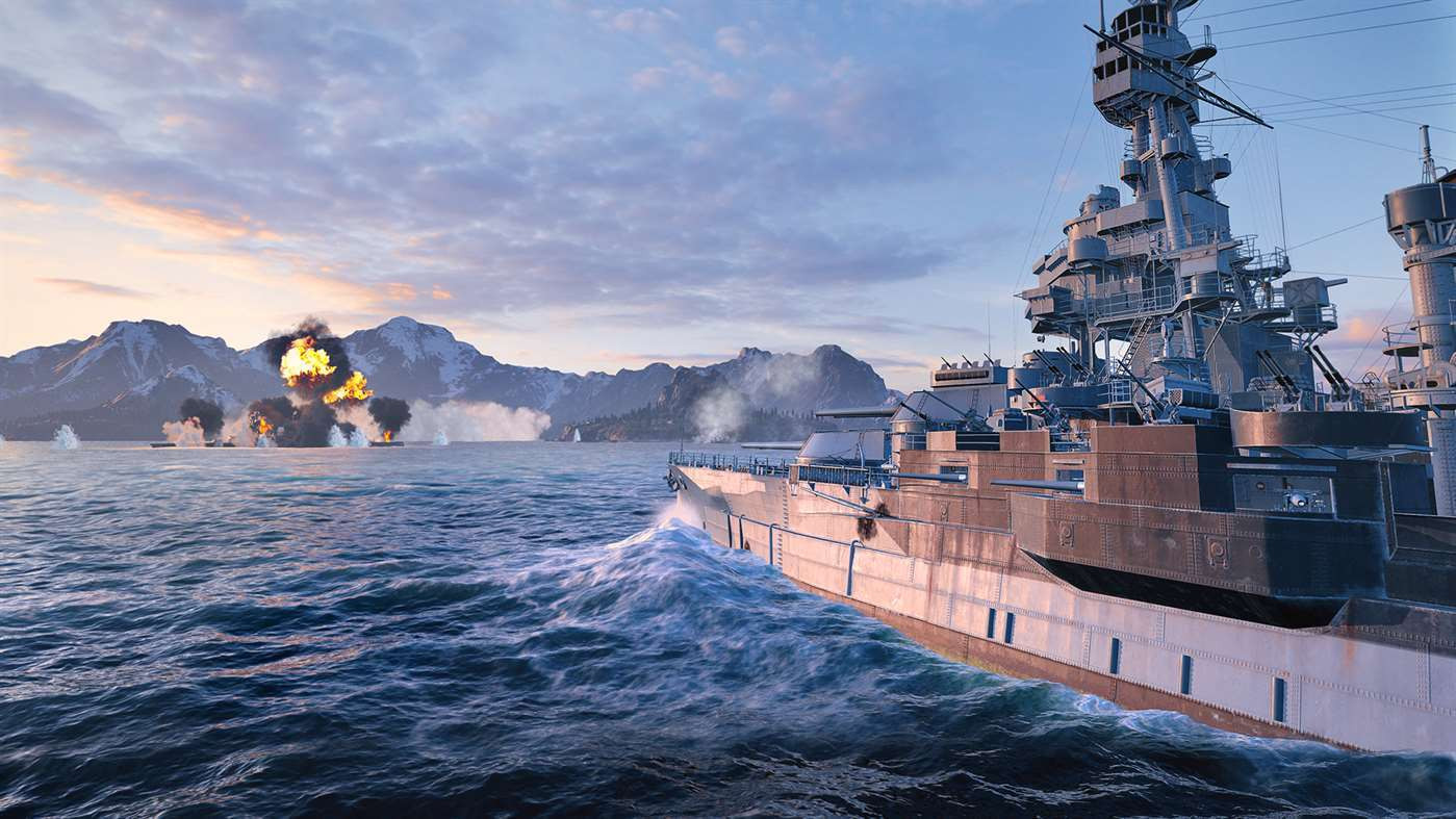 World of Warships: Legends. Ultimate Texas - кадр 7