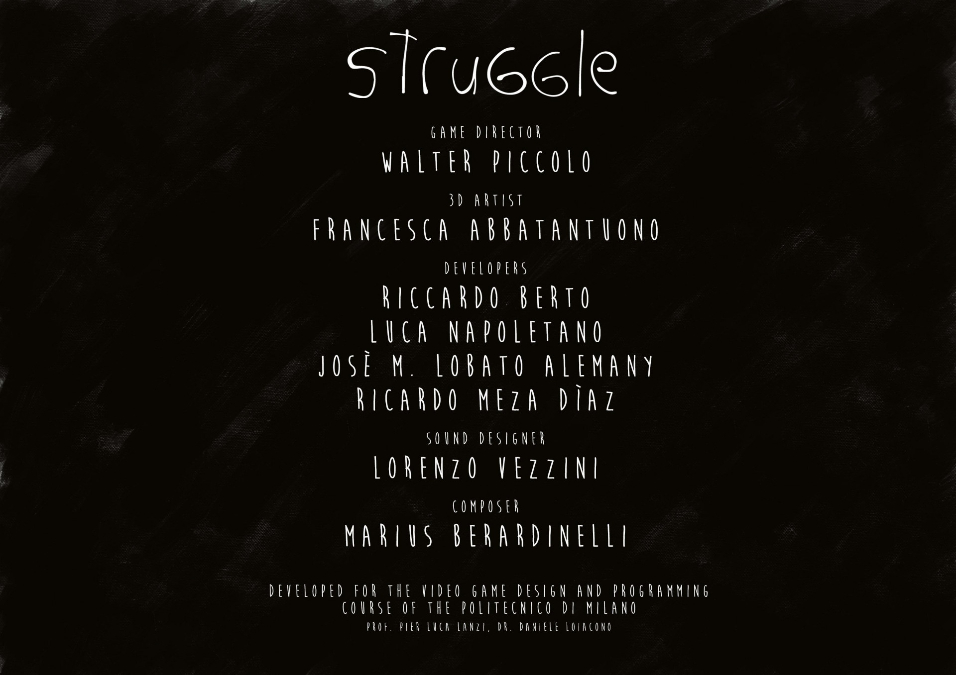 Struggle (POLIMI Game Collective) (itch) - кадр 8