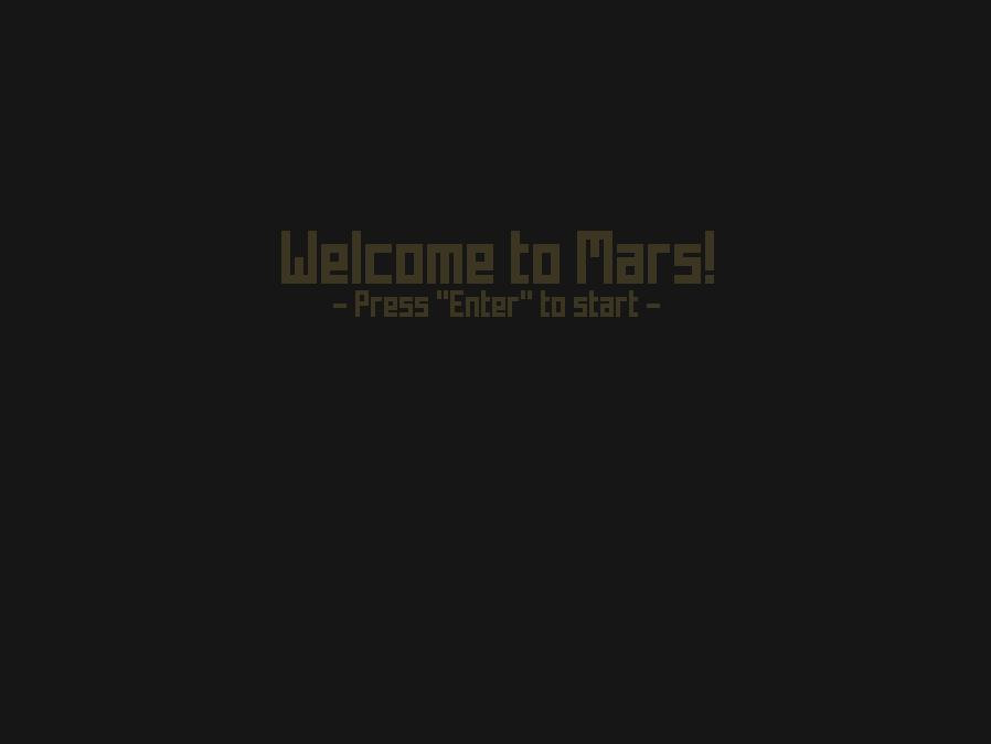 Welcome to Mars! (itch) - кадр 1