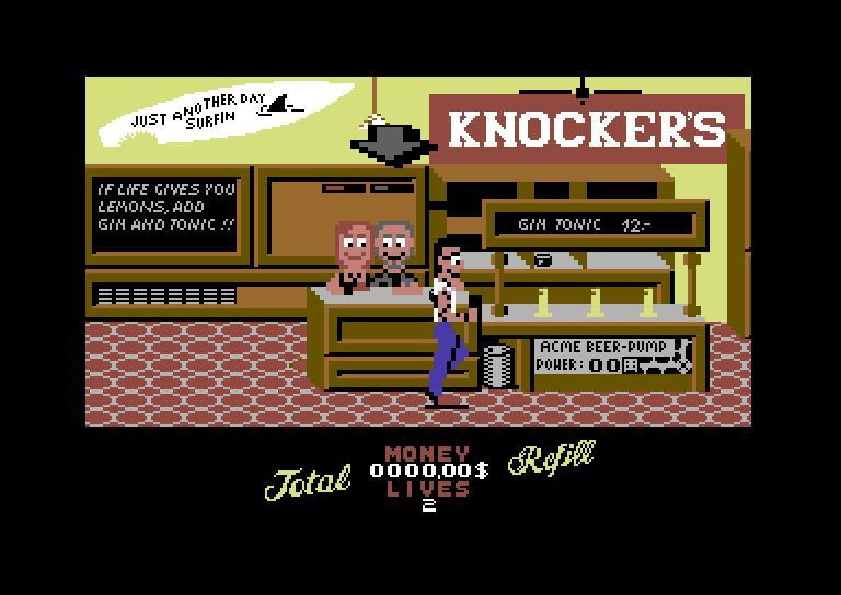 The Coffee Break Shootout / Total Refill (C64) (itch) - кадр 1