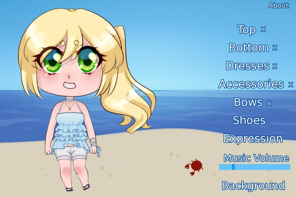 Melody Dress-up Game (itch) - кадр 7
