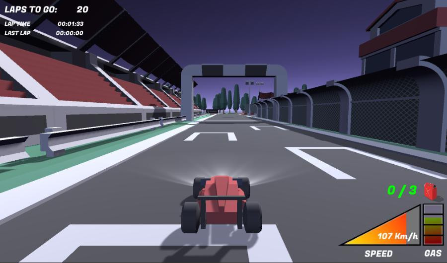 Game Off 2019 (Le Mans '66) (itch) - кадр 3