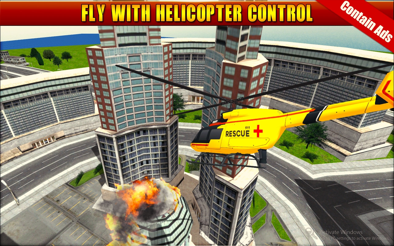 American Rescue Helicopter Simulator 3D (itch) - кадр 4