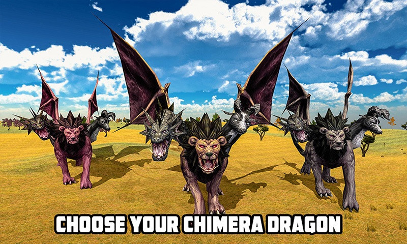Lion Chimera Dragon vs Wild Dinosaur (itch) - кадр 2