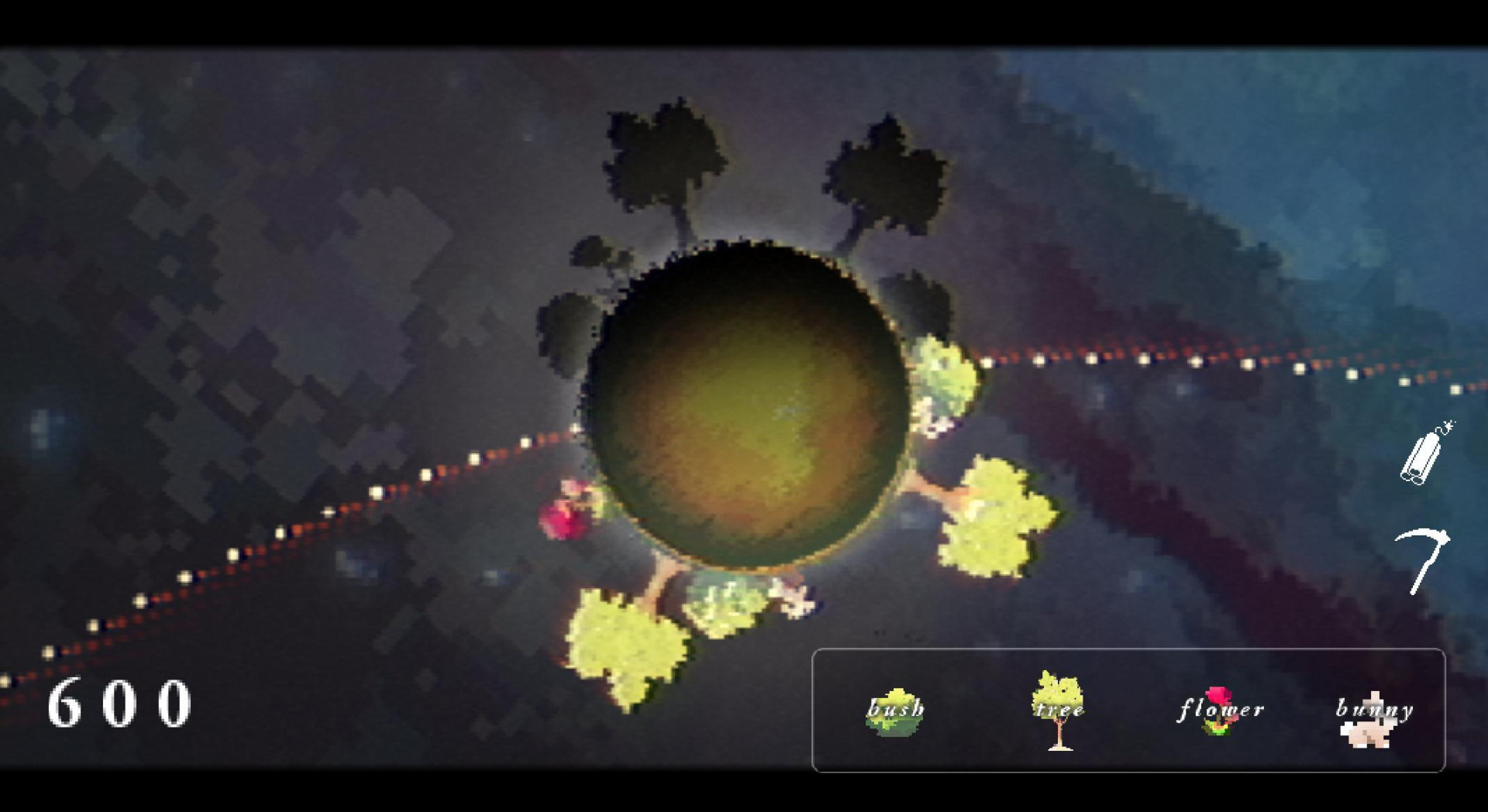 no night :: a solar music garden (itch) - кадр 2