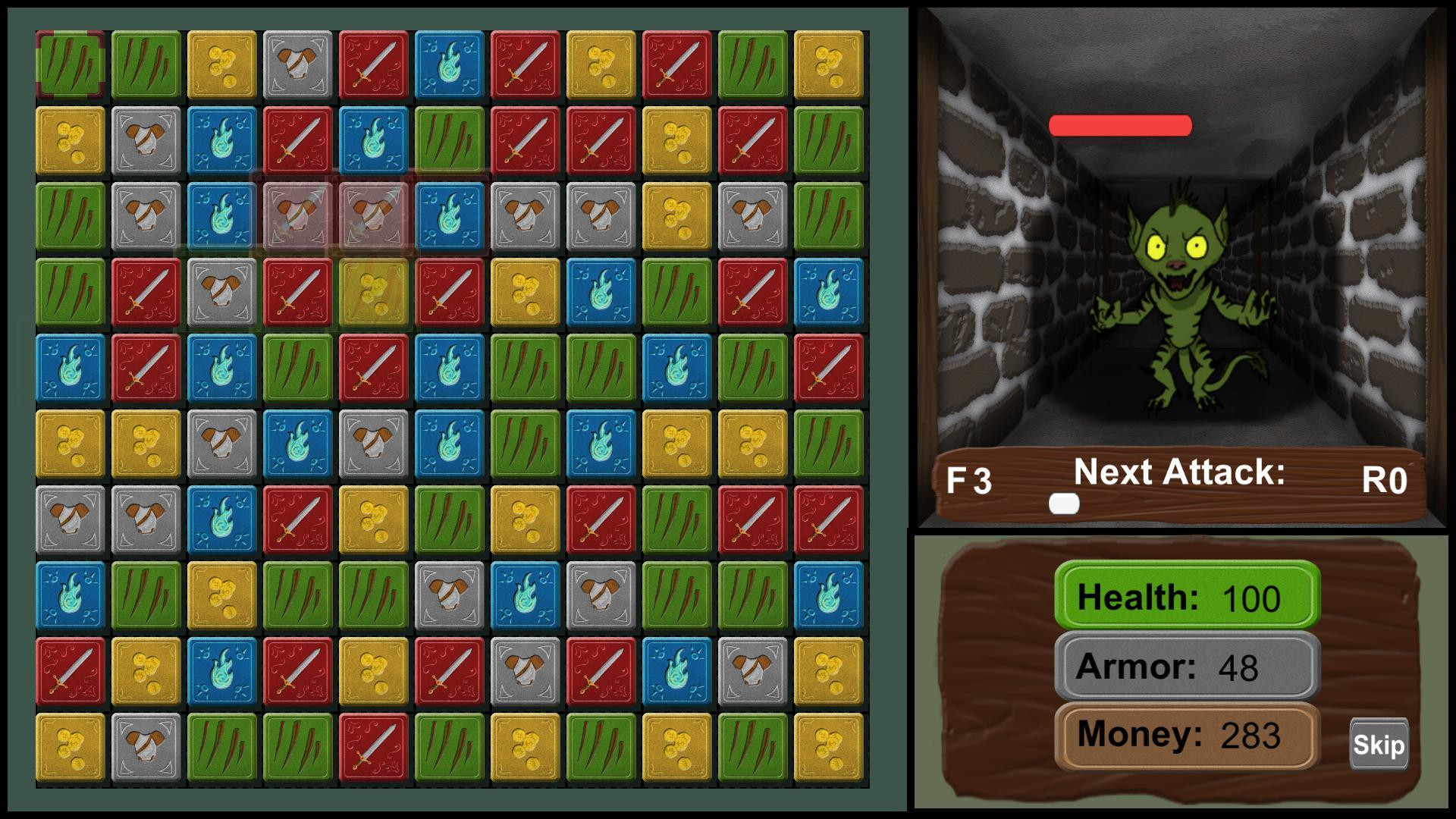 Monocle Match Dungeon (itch) - кадр 4